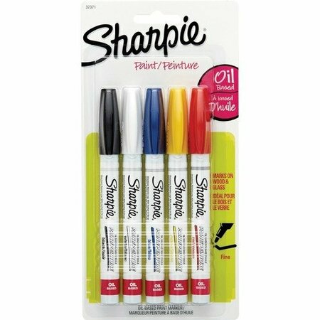 SANFORD INK MARKER, OIL BASED, FN, AST, 5PK SAN37371PP